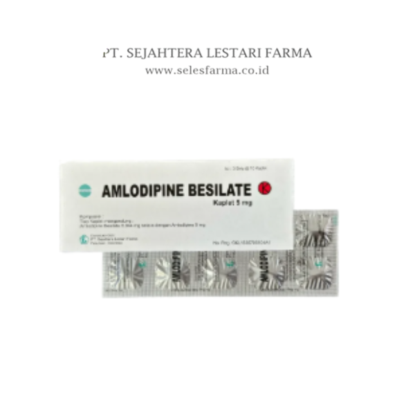 Amlodipin 5 mg tab 30's -